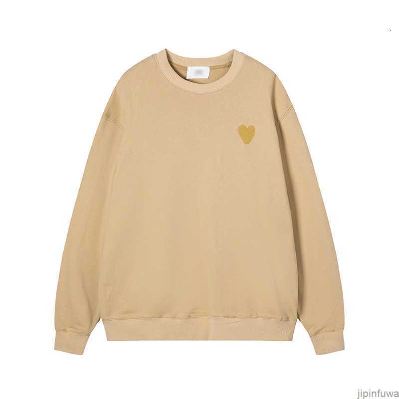 

Fashion Amis Paris Hoodie Men' and Women' Same Tested Version Amies De Coeur Hoodies Big Love Letter Embroidery Loose Lovers J080
