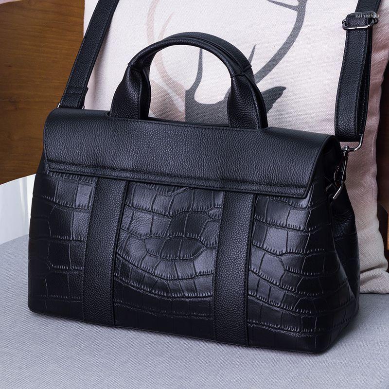 

Evening Bags Crocodile Genuine Leather Crossbody For Women Ladies Luxury Designer Tote Handbag Female Large Capacity Shoulder Bag Sac, Red small