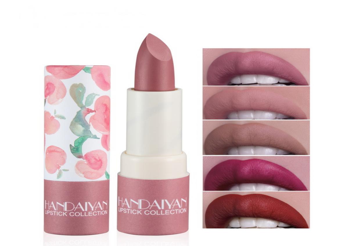 

Handaiyan Rouge a Levres Velvetine Lipstick Matte Lipsticks Moisturizer Easy to Wear Longlasting Limited Edition Makeup Valvet Ma7186571, Orange