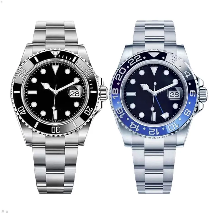 

Luxury mens watch designer Mens Watches Mechanical automatic 40mm sapphire Folding buckle Wristwatches 904L Stainless Steel Strap montre de luxe dhgate heuer, S19