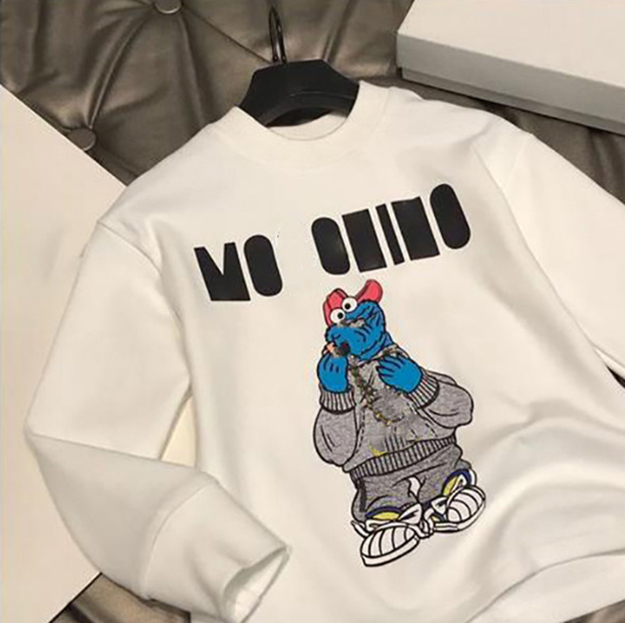 

Kids Fashion Sweaters Boys Girls Unisex Baby Pullover Autumn Winter Sweatshirts Children Keep Warm Letter Printed Sweater Jumper Clothing, Black