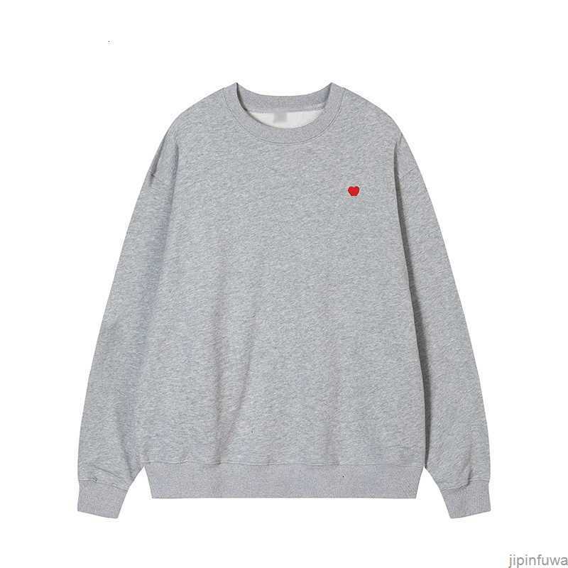 

Amis Paris Hoodie Amies De Coeur Fashion Hooded Quality Sweater Embroidered Red Love Winter Neck Jumper Couple Sweatshirts Tcm4