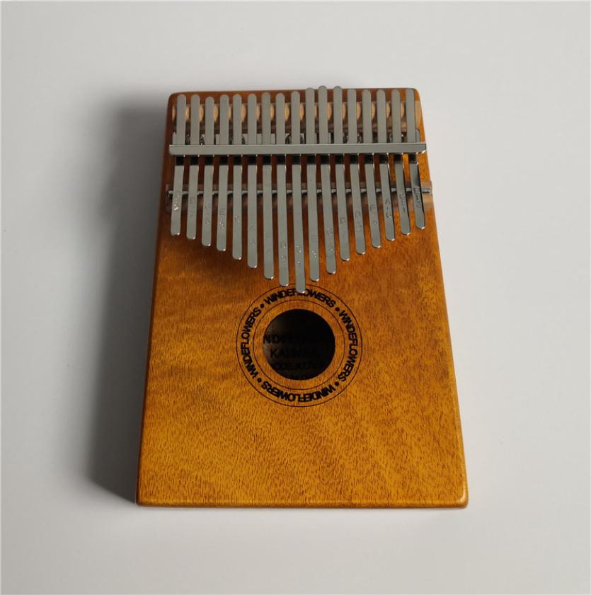 

17key Okoume Kalimba thumb portable piano finger elastic piano African kalimba is made of veneer high quality wood Okoume wood8874198