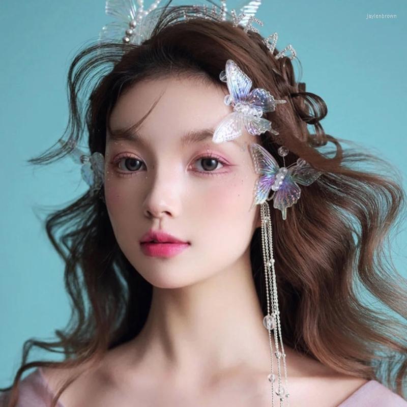 

Headpieces Chinese Style Shape Hair Clip Cosplay Headwear For Woman Girls Taking Po Shopping Travel Non-slip Hairpin