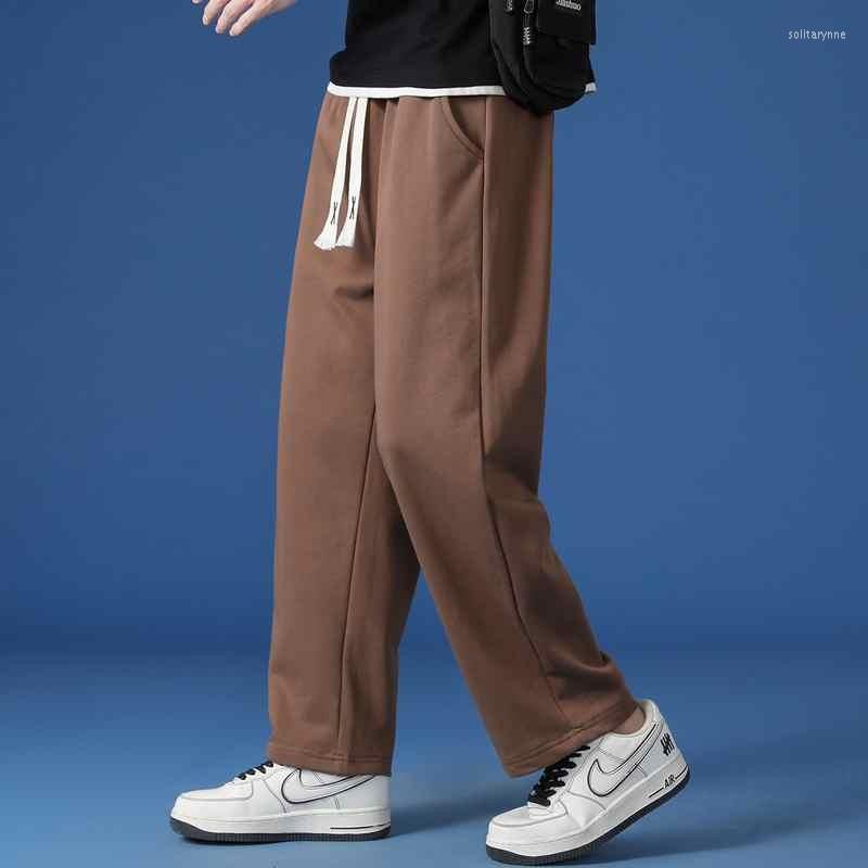 

Men's Pants 2023 Men's Casual Straight Leg Summer Quick Drying Fitness And Sports Thin Solid Color Fashionable Pocket, Gray