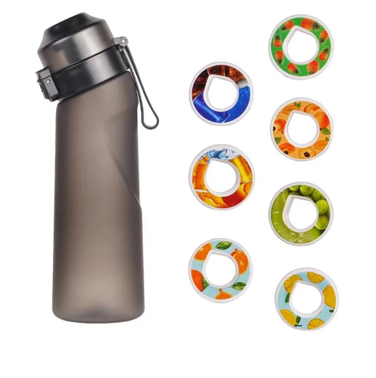 

Water Bottles 650ml Scent Active Flavoring Cup Air Taste Buds Flavored Bottle Up Sports, Natural flavor