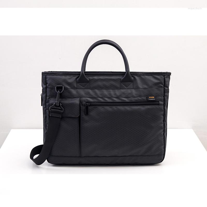

Briefcases Large Capacity Business Men Briefcase Male Handbags Laptop Bags 15 Inches Oxford Crossbody Travel Bag, 15inch light blue