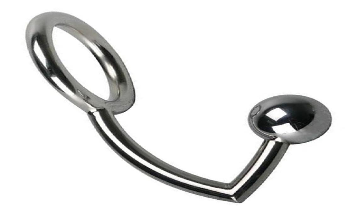 

Latest Male Stainless Steel Anal Hook Anus Plug Butt Ball With Penis Ring Chastity Devices Adult Bondage Bdsm Sex Toy Product 2 Si8646566