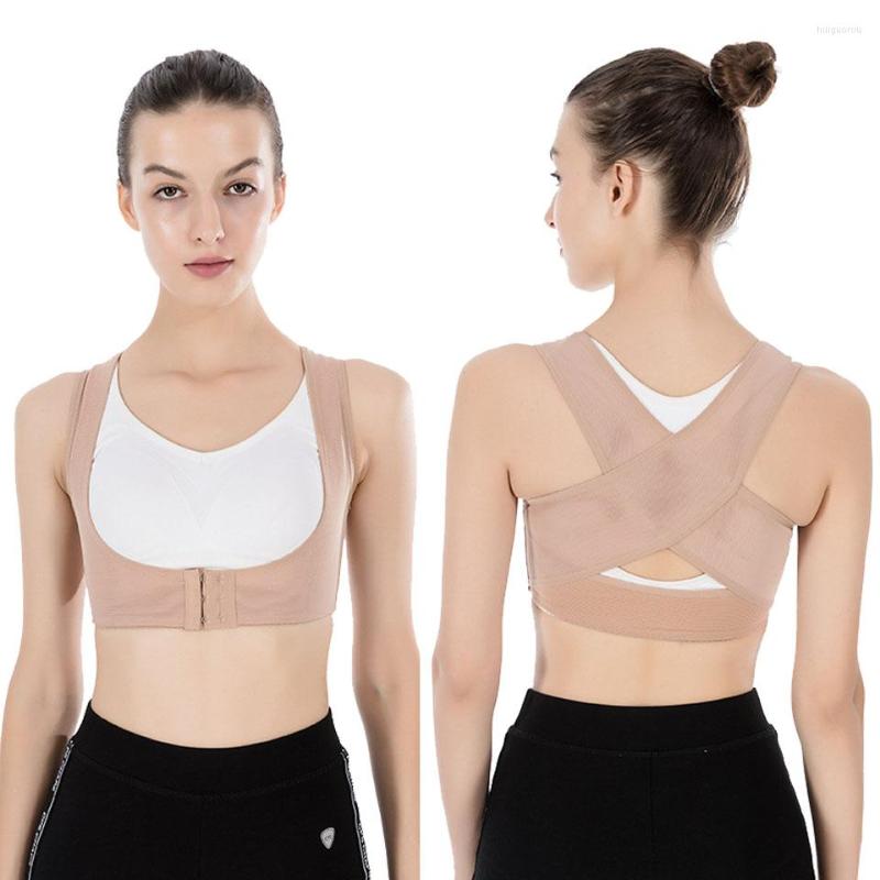 

Women' Shapers Back Support Brace Belt Women Posture Corrector Shoulder Corset Pain Adujustbable Underwear, Black