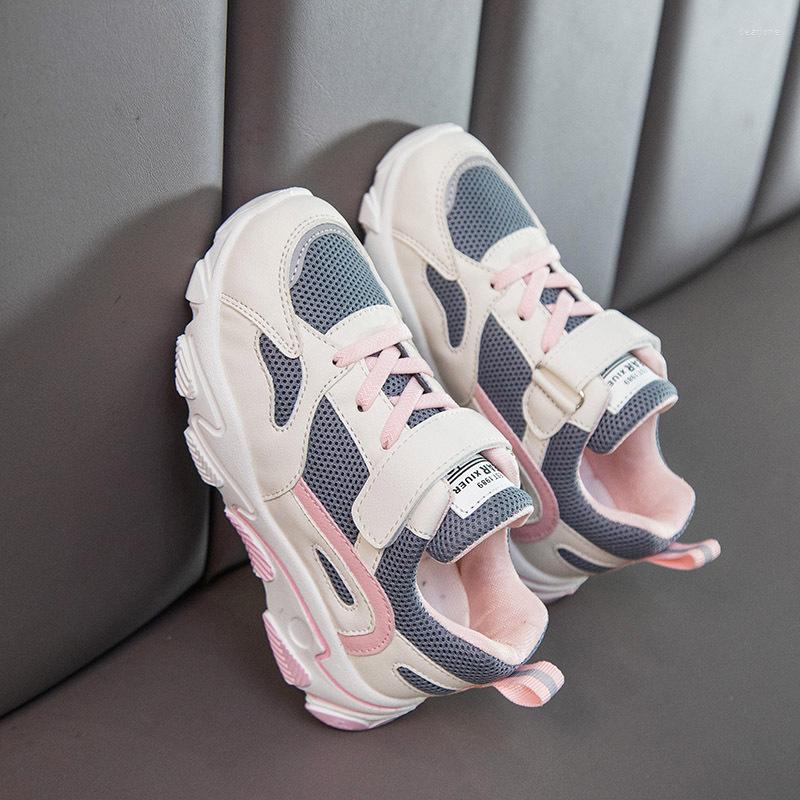 

Athletic Shoes Kids Sport For Girls Sneakers Breathable Mesh Casual Children Outdoor Boys Running STM022, Stm021pink