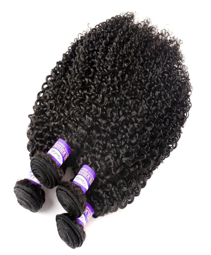

9A Mongolian Kinky Curly Virgin Hair 3 4 Bundles Remy Hair Kinky Curly Weaves Unprocessed Human Hair Weave Natural Color 1028 inc5240219