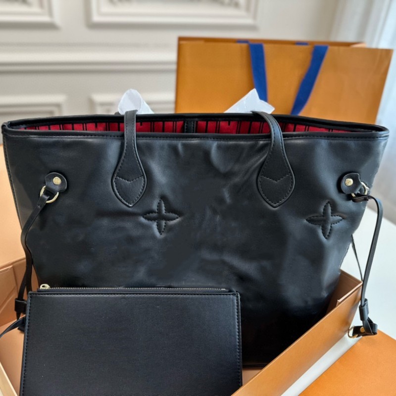 

Luxury handbag women's one shoulder bag designer bag genuine leather flower large capacity tote bag classic alphabet logo shopping bag purse makeup bag