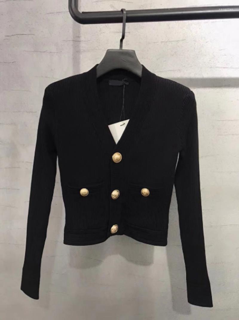 

Women' Knits Cropped Cardigan 2023 Women' Clothing V-neck Long Sleeve Sueter Mujer Temperament Tops Knitted Korean Chic Sweater Pull, Black