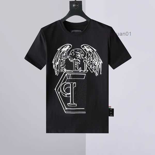

Phillip Plain Summer Men's T-shirts Fashion Designer Shirts for Men Tops Qp Letter Embroidery Mens Women Clothing Short Sleeved Tees 16 9JPZ, 20 #