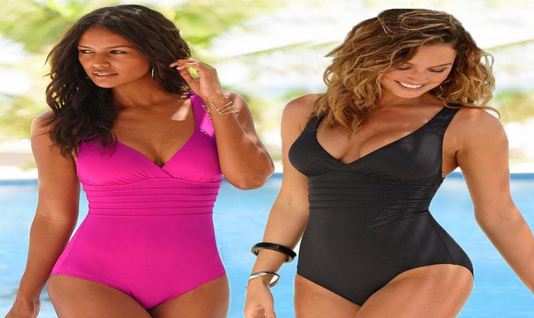 

OnePiece Suits 2021 Deep V One Piece Swimsuit Women Swimwear Push Up Bathing Suit Back Cross Bandage Monokini Beach Wear Retro Sw7423289