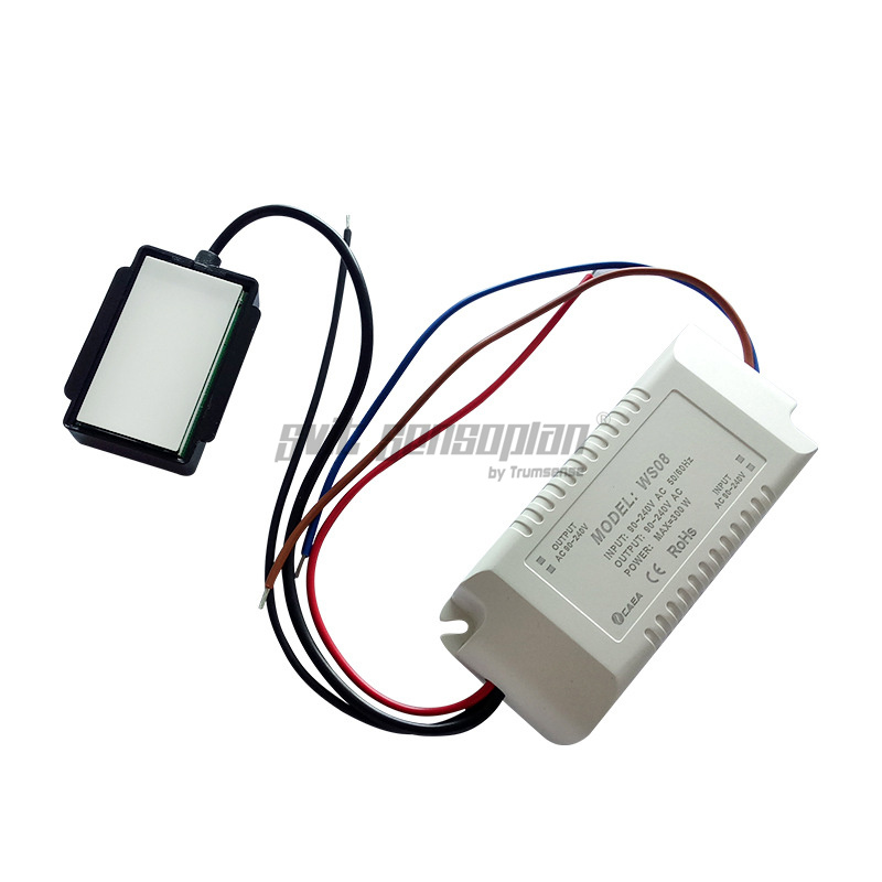 20 Pieces Light Mirror Touch Switch Bathroom Smart Mirror Switch LED Touch Controller On Mirror Surface For Hotel or Bathroom-image-463712635