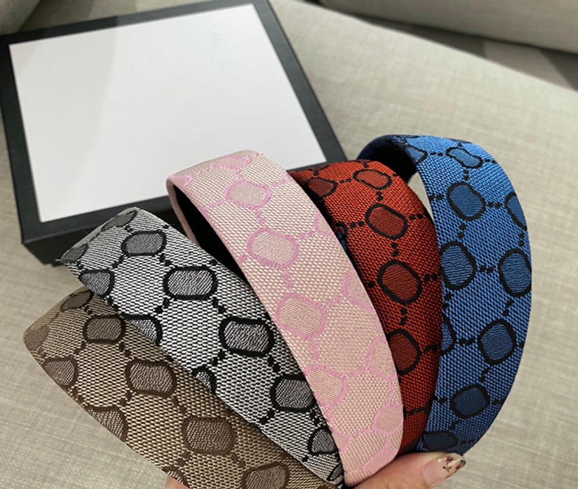 

Non Slip Casual Hair Bands Fashion Letter Jacquard Outdoor Headwear Wash Face Summer Decorative Headband4952550, Red