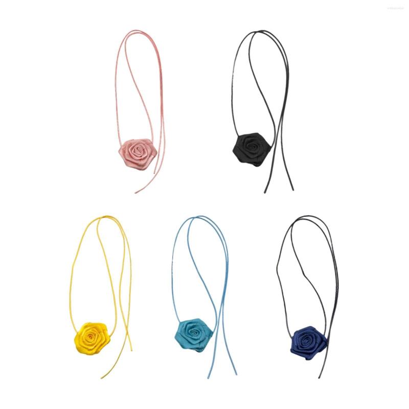 

Choker Flower Collar Necklace For Women Dress Jewelry Accessories Vintage Anniversary Birthday Party Bride Decor