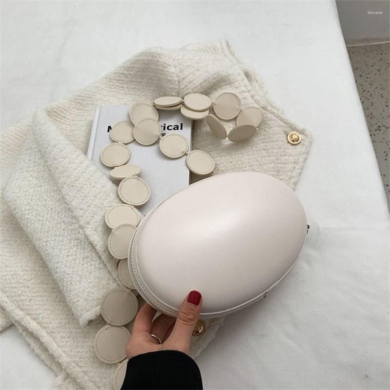 

Evening Bags Simplicity Leatherwear Messenger Fashion Shoulder Handbags Ellipse Crossbody, Black