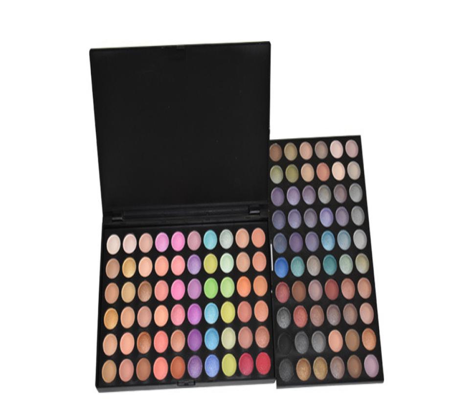 

no logo 120 color mini makeup palette 602 eye shadow somky shining matte holiday national dayly makeup sell in lower 3483349, Sky blue