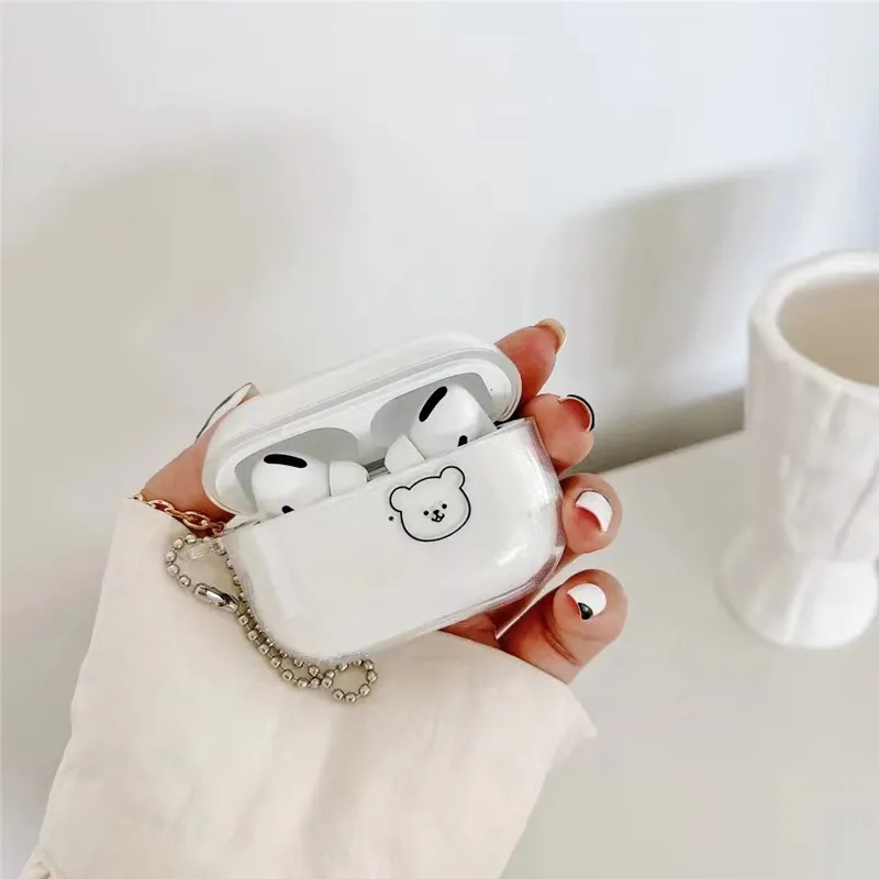 

For Airpods pro 2 air pods 3 Earphones airpod Bluetooth Headphone Accessories Solid Silicone Cute Protective Cover Apple Wireless Charging Box Shockproof case