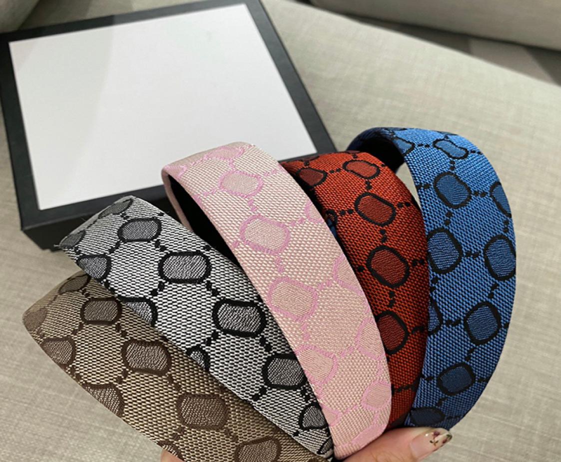 

Non Slip Casual Hair Bands Fashion Letter Jacquard Outdoor Headwear Wash Face Summer Decorative Headband4555522, Red