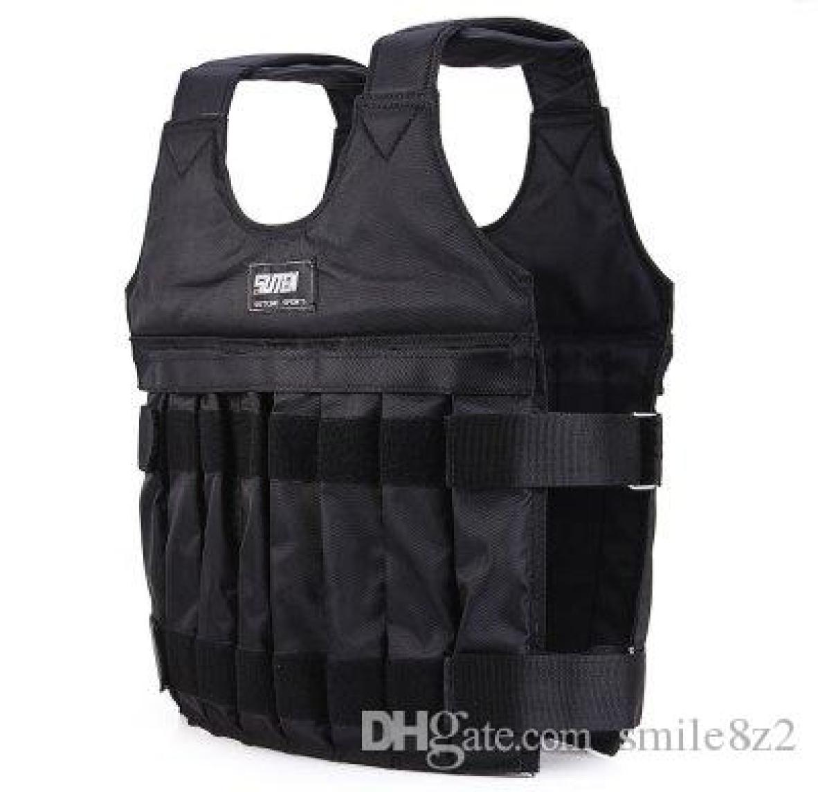 

Gym Exercise Adjustable Body Building Weight Vest Fitness Physical Boxing Unisex Outdoor Training Solid JacketB9535561