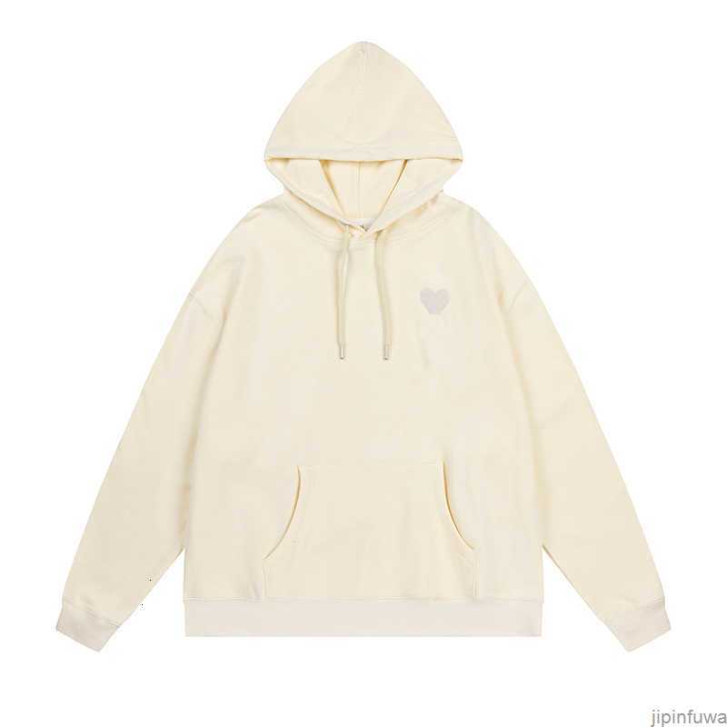 

Designers Amis Paris Hoodie Man Woman Sweaters Amies De Coeur Embroidered a Heart Pattern Fashion Long Sleeve 12vn