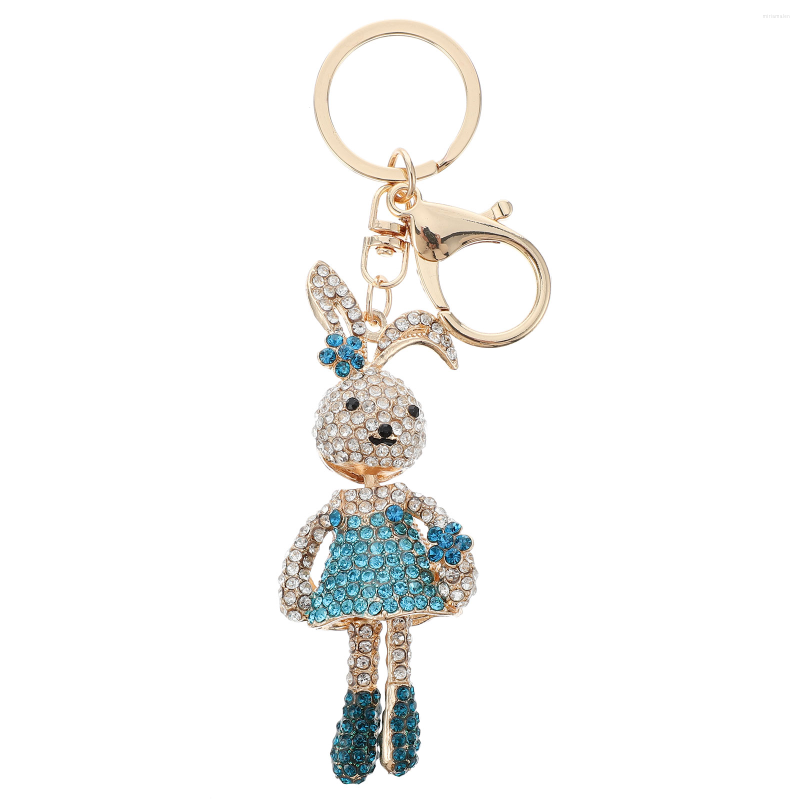 

Keychains Keychain Shape Rhinestone Ring Multipurpose Pendant Portable Hanging Decoration Backpack