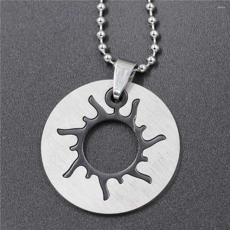 

Pendant Necklaces GO MAX DGW Fire Men's Necklace Europe And The United States Stainless Steel Titanium