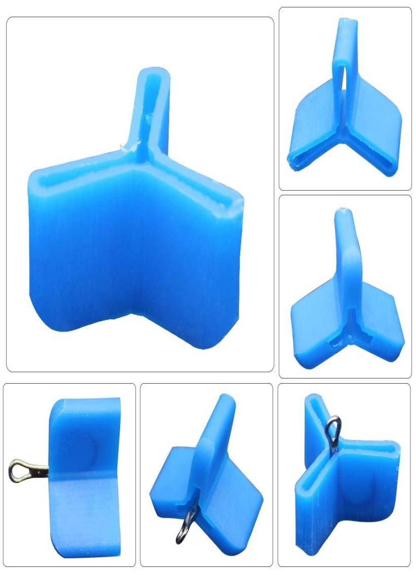 

100pcs fishhook sleeves Fishing Treble Hook Safety Cap Cover Bonnets Protector Durable Hook Holder Caps Set6083248