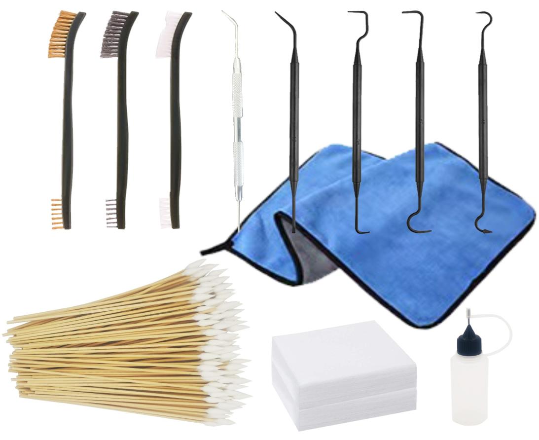 

12PCS Tactical Accessories Gun Cleaning Kit A Variety Doubleheaded Brush And Picks Practical suit8965152