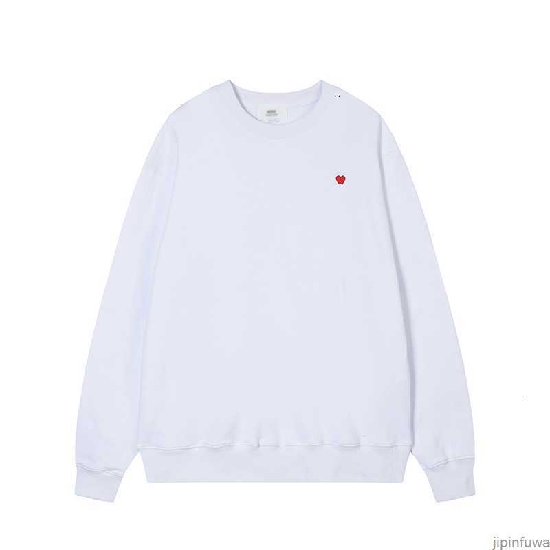 

Amis Paris Hoodie Amies De Coeur Fashion Hooded Quality Sweater Embroidered Red Love Winter Neck Jumper Couple Sweatshirts Ak5o