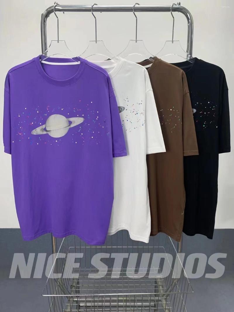 

Men's T Shirts We0686 Fashion Men's Tops & Tees 2023 Runway Luxury European Design Print Party Style T-Shirts Clothing, Black