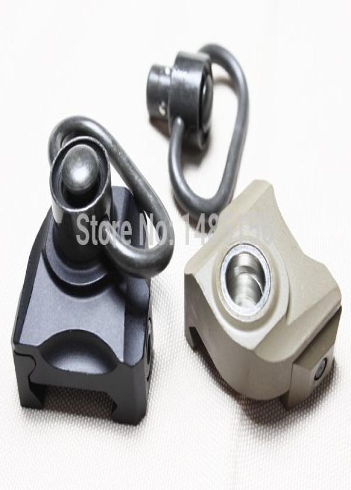 

WholeKAC style QD Quick release push stud sling swivel mount fit 20mm ris ras rail BKDE 2946891