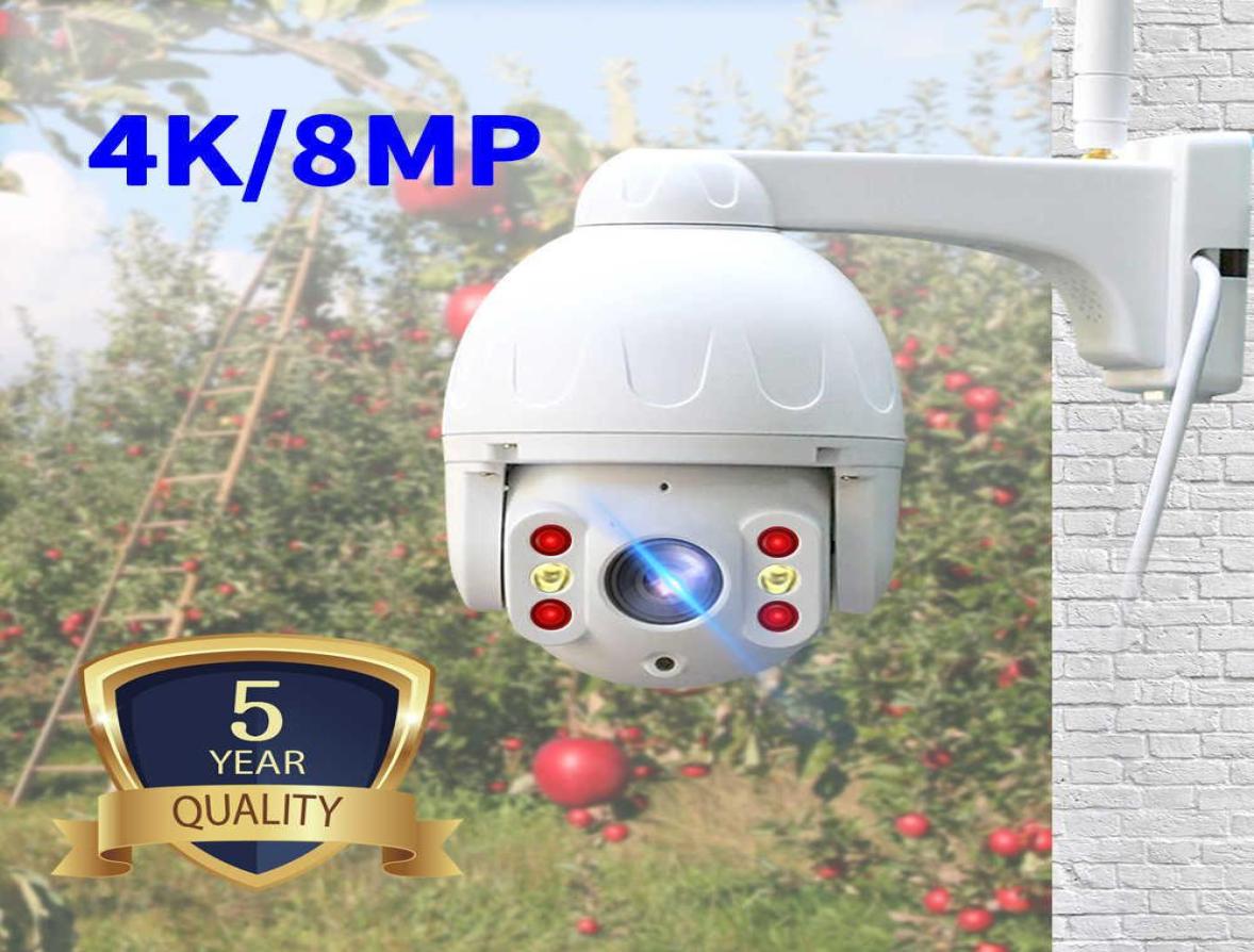 

Neye ip camera 8MP 4K HD outdoor Camera waterproof with color night vision PTZ Security wifi smart security 360 H09013071830