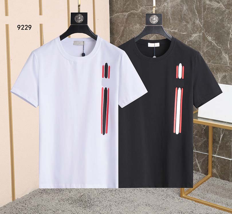 

2023 Mens Designers T Shirt Womens fashion tshirts With Letters Print Short Sleeves Summer Shirts Men Tees Asian size M-XXXL D1130, White