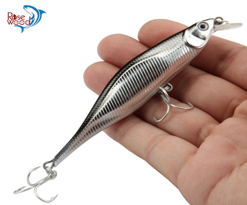 

5pcsLot 11cm11g Mixed Colors ABS Minnow Fishing Lure Swimbait Crankbait Rigged With 2pcs High Carbon Steel Sharp Treble Hooks9681068