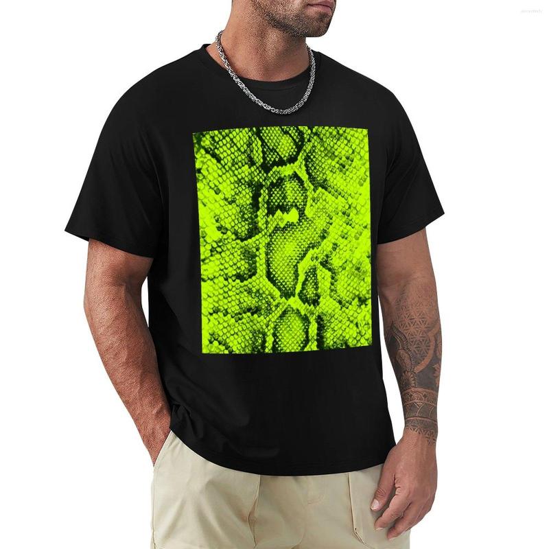 

Men' Polos Lime Snakeskin T-Shirt Custom T Shirt Short Oversized Shirts Men, Black