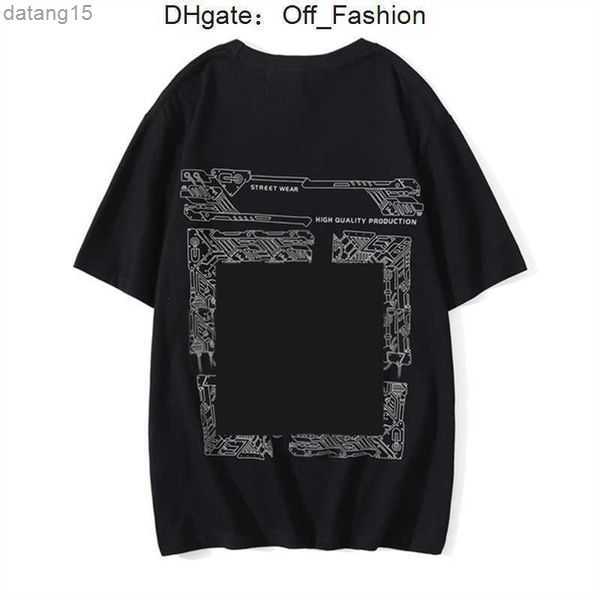 

Designer Fashion Luxurys Offs Clothing Mens and Women Loose Tees Tops Man Casual Street Graffiti Shirt Sweatshirt Off Men's T-shirts White F0bj 15 2G4L, Dark grey