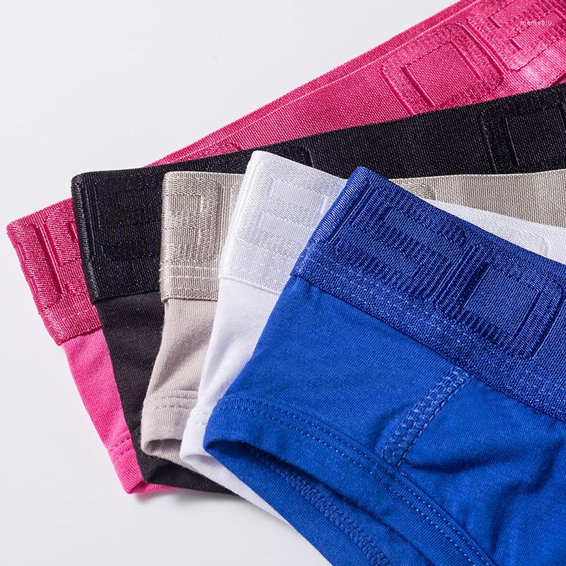 

Underpants BS 85 Men's U-shaped Modal Low Waist Briefs Sexy Breathable BS3521, Black