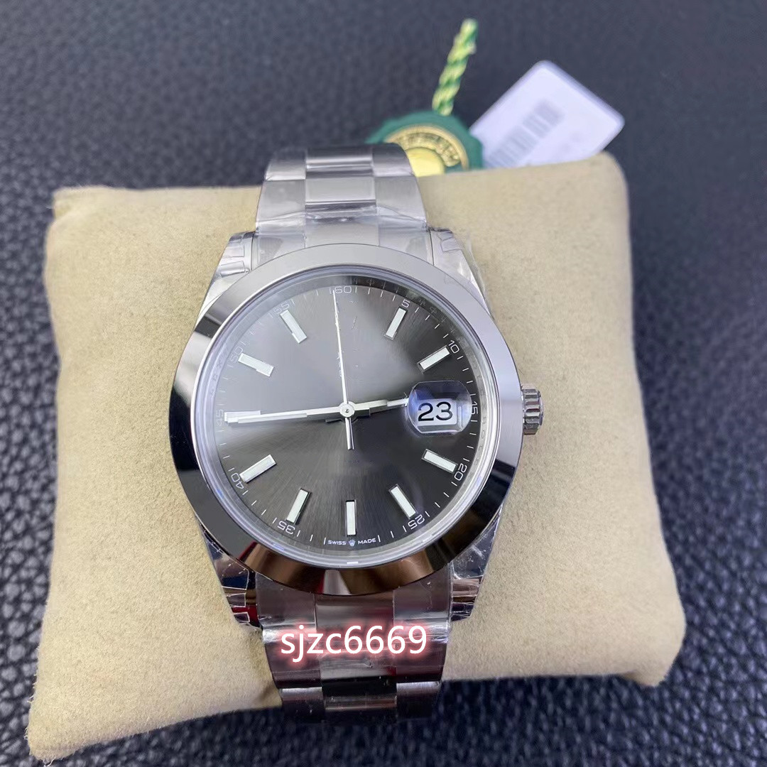 

VS Watch diameter 41mm with VS3235 integrated movement Kinetic energy storage time in 72 hours sapphire crystal glass mirror 904L stainless steel band, As shown