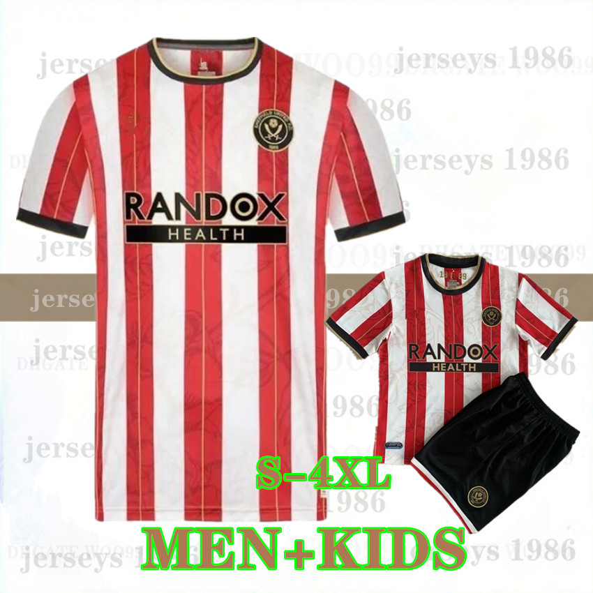 

23 24 SHEFFIELD soccer jerseys Limited Edition Promotion Kit Sander Berge UNITED John Egan Rhian Brewster Anel Ahmedhodzic Oliver Jayden Bogle football shirt XXXXL