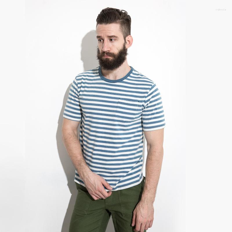 

Men's T Shirts Summer Fashion Men's Striped T-shirt Teens Navy Style Classical Short Sleeve Pullover Tee Campus Vintage Casual Loose, 270 stripe