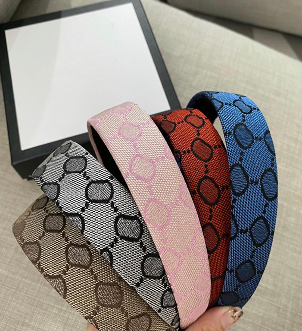 

Non Slip Casual Hair Bands Fashion Letter Jacquard Outdoor Headwear Wash Face Summer Decorative Headband5236024, Red