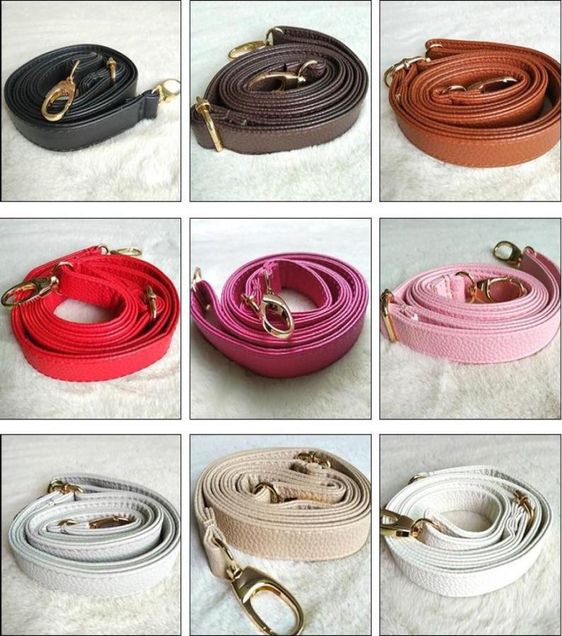 

Bag Parts Accessories 135cm DIY Handbag Crossbody Belt Purse Shoulder Replacement Adjustable PU Leather Strap1310191