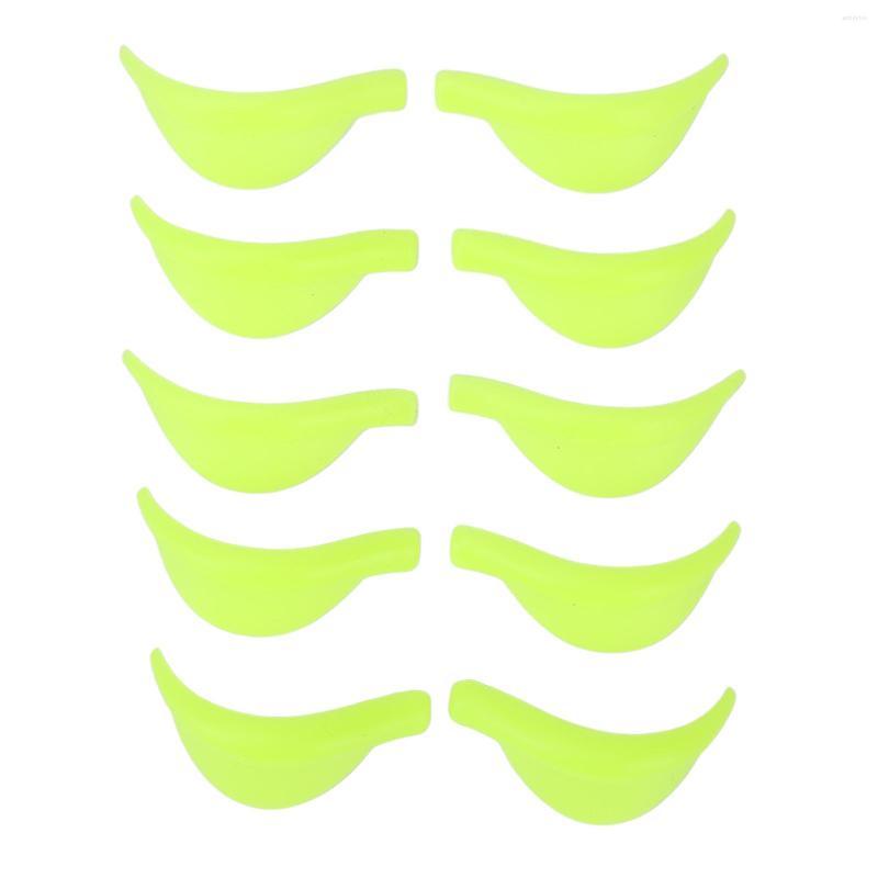 

Makeup Sponges Lash Lift Pads Reusable 5 Pairs False Eyelash Multiple Sizes Soft Perming Assistant Green For Beauty Salon