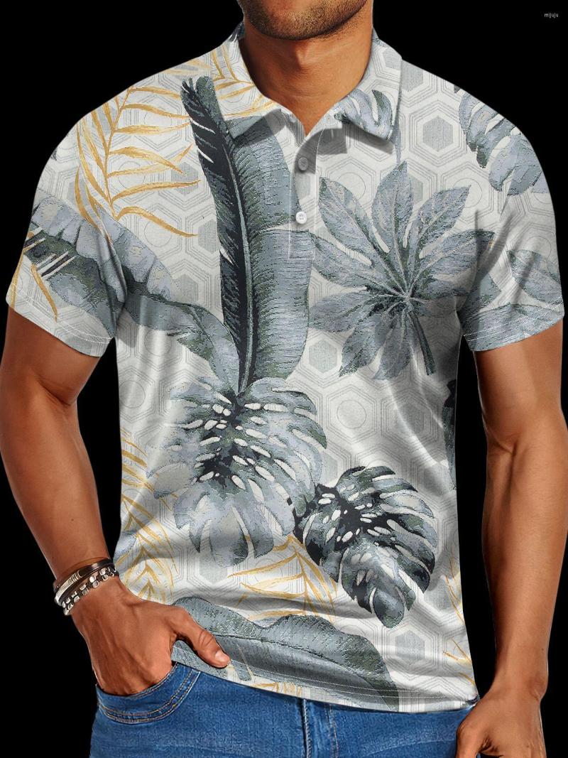 

Men's T Shirts 2023 Short Sleeve T-shirts High Quality Men's Polo Shirt Casual Button Tops Tees Summer Clothing