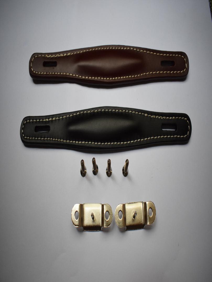 

Vintage Style Guitar AMP Amplifier Leather Cabinet Handle for Fender AMPS raised type9129738