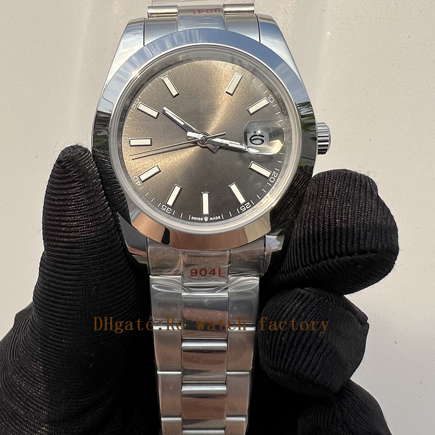 

TOP Quality DJ Factory Men Watch 126300 Wristwatch 41mm 3235 Automatic Mechanical Men's Watches Waterproof Wristwatches 904L Stainless Steel, 11